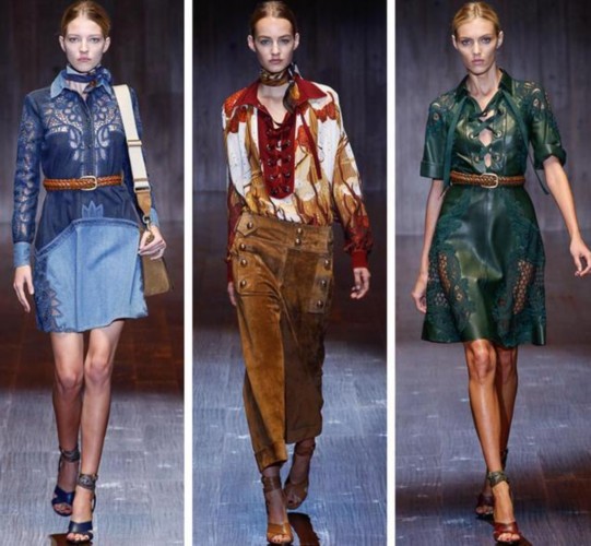 70年代风格当头 米兰时装周告诉你明年该穿什么