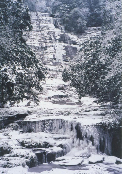 天台山冬景 天台山冬景